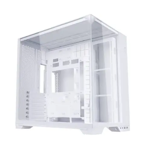 Lian Li O11 Vision Compact White Case - Aluminum, Steel, Tempered Glass ATX Mid Tower