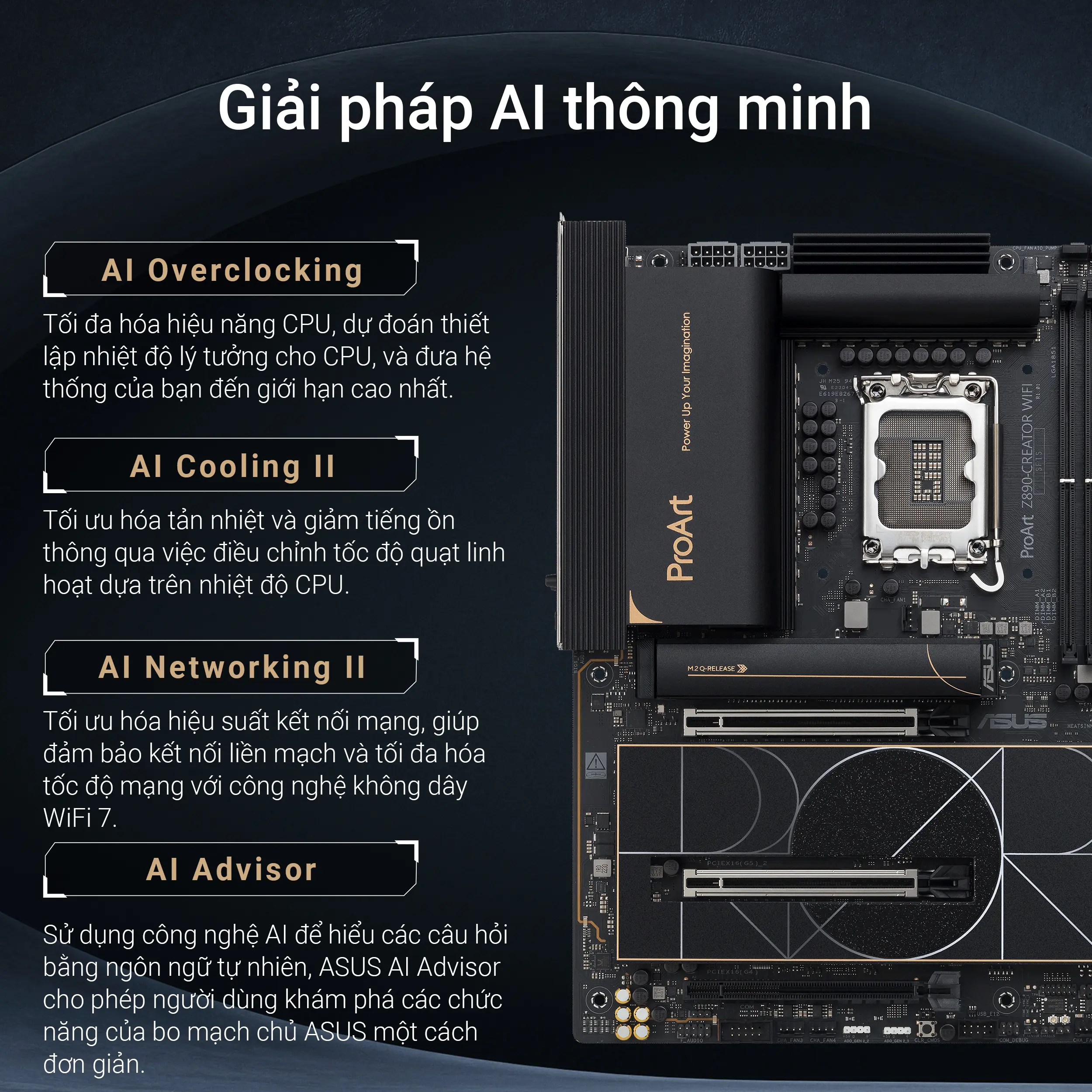 ASUS PROART Z890 CREATOR WIFI Mainboard 16 ProArt Z890.PT01