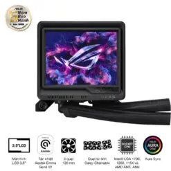 ASUS ROG Ryujin III 360 ARGB Extreme AIO Liquid CPU Cooler - 3.5 inch (640 x 480) LCD Display, 360mm radiator, Asetek Emma Gen8 V2 pump, 3x ROG 120mm ARGB Fans 22 ROG RYUJIN III 360 ARGB EXTREME 08