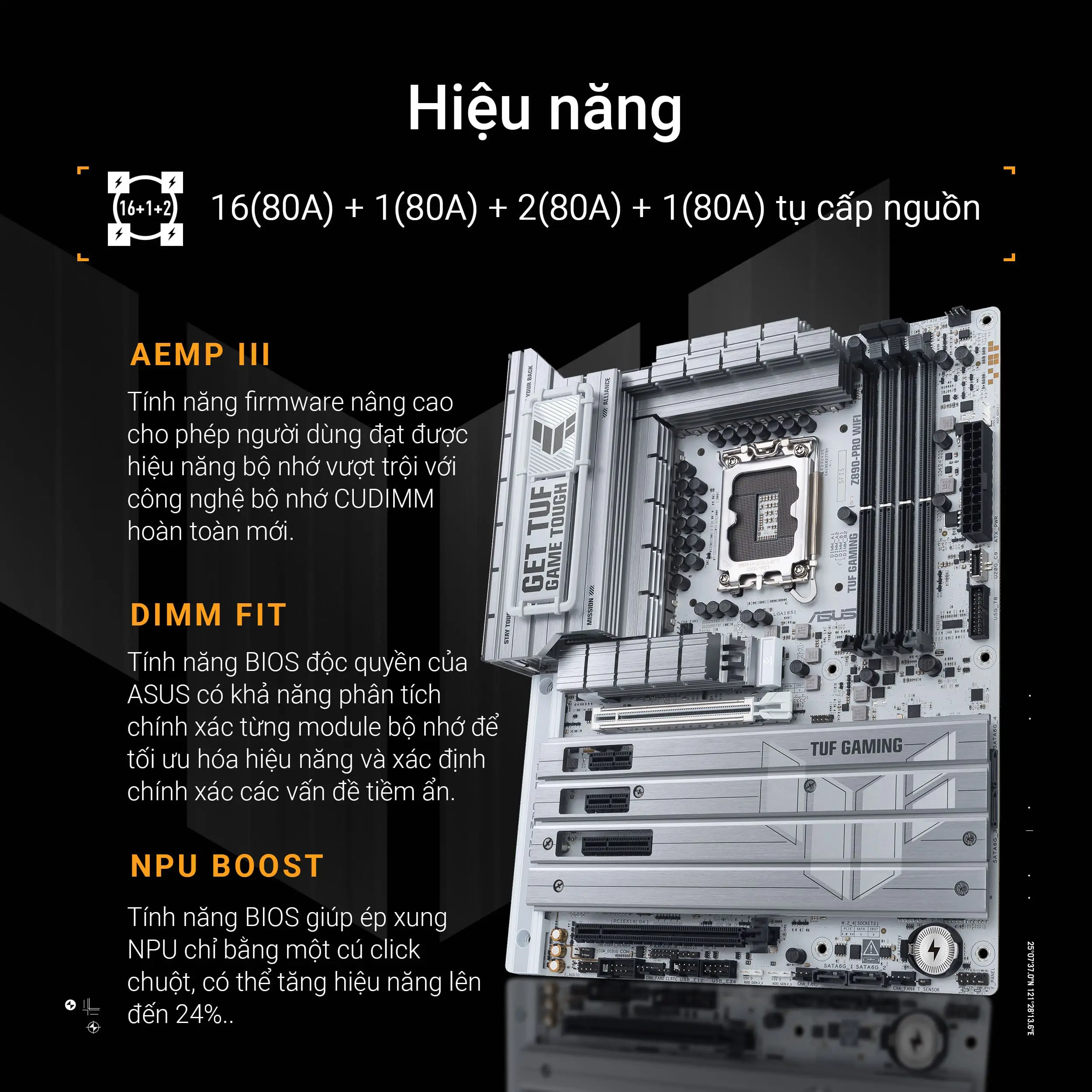 ASUS TUF GAMING Z890-PRO WIFI Mainboard 21 TUF Gaming Z890 Pro WiFi.PT02