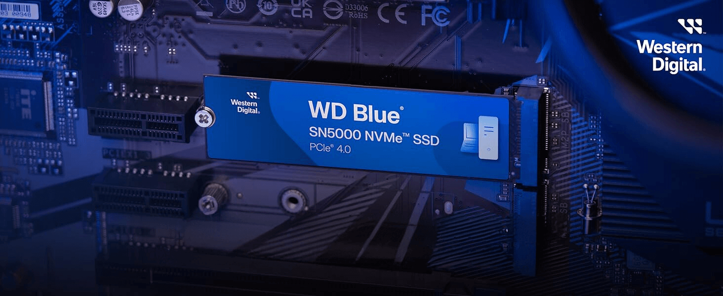 Western Digital WD Blue SN5000 500GB (WDS500G4B0E) - M.2 NVMe PCIe Gen4 x4SSD, SRP 5000MB/s, SWP 4000MB/s 17 WD Blue SN5000 NVMe™ SSD page 1