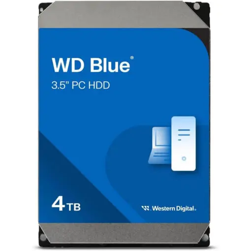 Western Digital Blue 4TB WD40EZAX HDD - 3.5 inch, 5400 RPM, 256MB Cache, SATA III