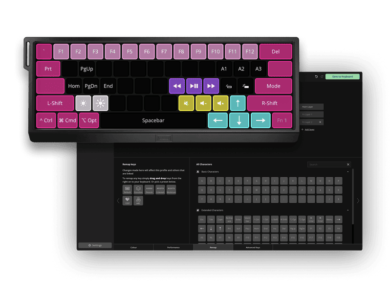 Wooting 80HE PCR Lekker V2 L60 switches Gaming Keyboard - LED bar, Rapid Trigger, True 8kHz Polling, Gasket Mounted, PC Plate, Screw-in Stabilizers 42 WOOTING 86 page 22