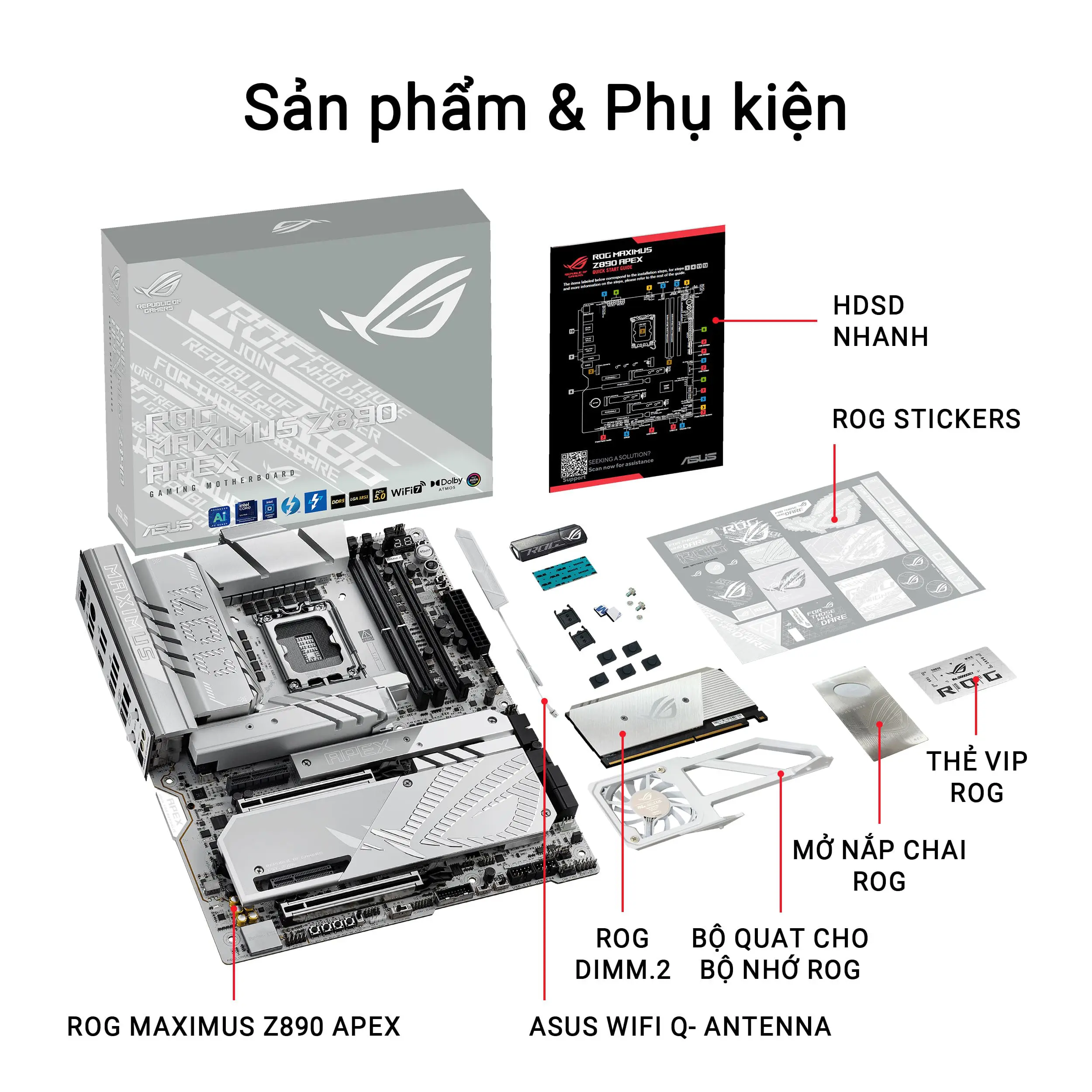 ASUS ROG MAXIMUS Z890 APEX Mainboard 24