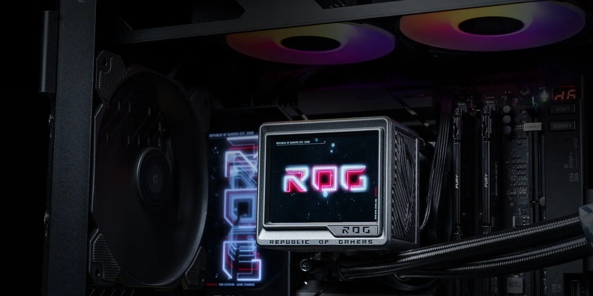 ASUS ROG Ryujin III 360 ARGB Extreme AIO Liquid CPU Cooler - 3.5 inch (640 x 480) LCD Display, 360mm radiator, Asetek Emma Gen8 V2 pump, 3x ROG 120mm ARGB Fans 62 compatibility
