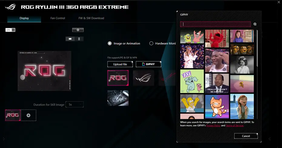 ASUS ROG Ryujin III 360 ARGB Extreme AIO Liquid CPU Cooler - 3.5 inch (640 x 480) LCD Display, 360mm radiator, Asetek Emma Gen8 V2 pump, 3x ROG 120mm ARGB Fans 60 extreme custimization