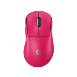 Logitech G Pro X Superlight 2 DEX PINK Wireless Gaming Mouse - 60g, HERO 2 sensor, LIGHTSPEED wireless, LIGHTFORCE switches