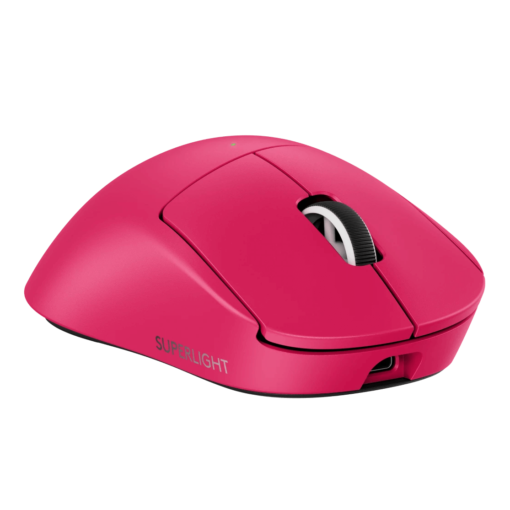 Logitech G Pro X Superlight 2 DEX PINK Wireless Gaming Mouse - 60g, HERO 2 sensor, LIGHTSPEED wireless, LIGHTFORCE switches
