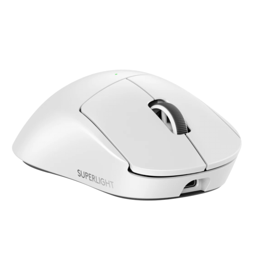 Logitech G Pro X Superlight 2 DEX WHITE Wireless Gaming Mouse - 60g, HERO 2 sensor, LIGHTSPEED wireless, LIGHTFORCE switches