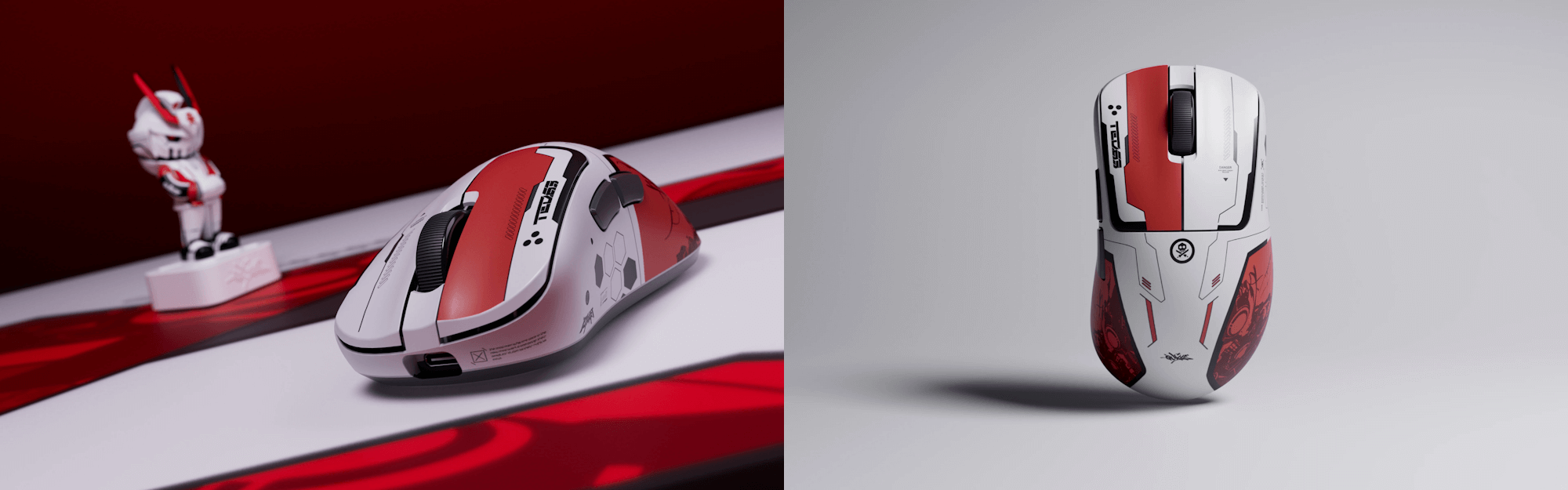 Pulsar Xlite v4 Medium Quiccs Edition (Dongle 8K Polling Rate included) Gaming Mouse - 54g, limited 1500pcs 35 modular1