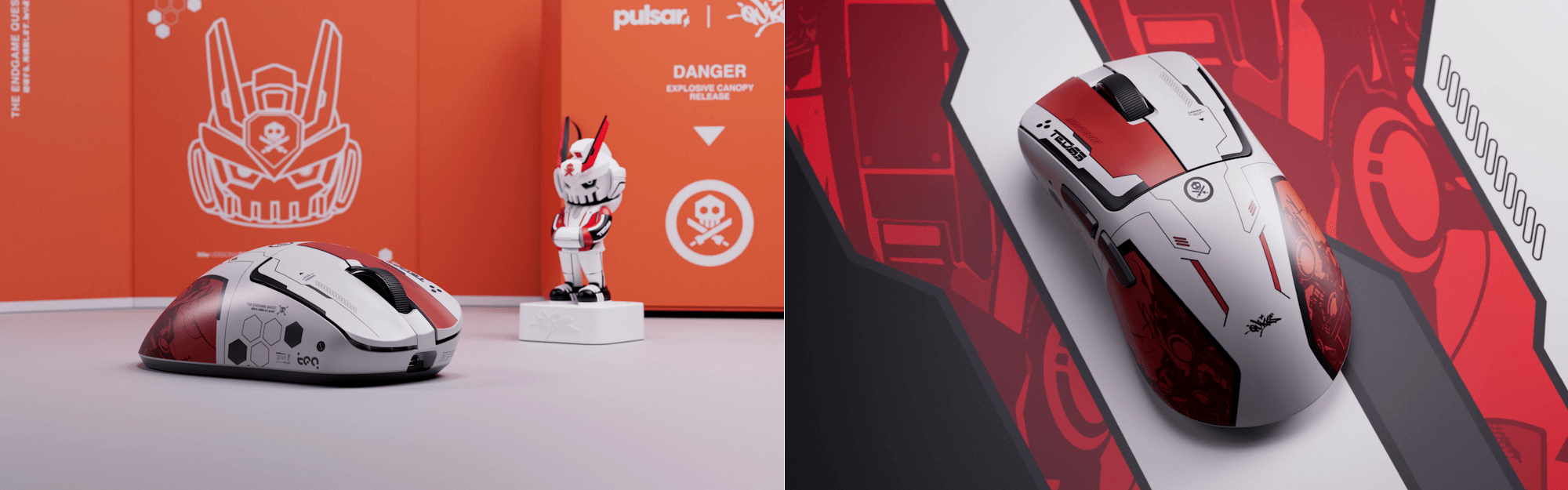 Pulsar Xlite v4 Medium Quiccs Edition (Dongle 8K Polling Rate included) Gaming Mouse - 54g, limited 1500pcs 36 modular1