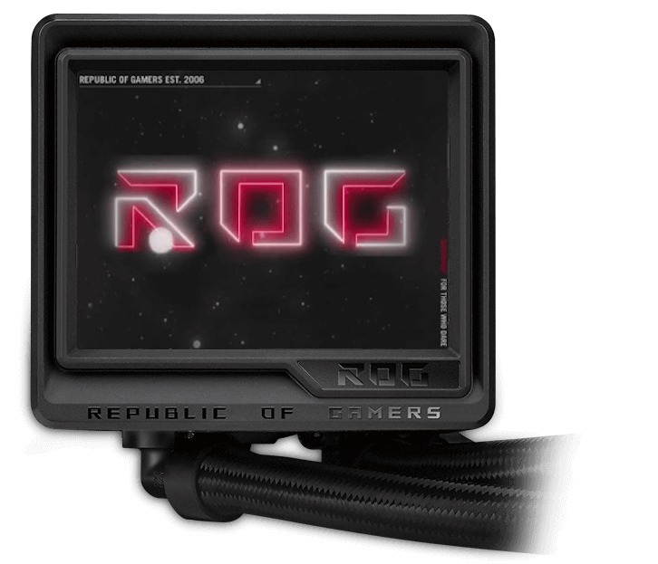 ASUS ROG Ryujin III 360 ARGB Extreme AIO Liquid CPU Cooler - 3.5 inch (640 x 480) LCD Display, 360mm radiator, Asetek Emma Gen8 V2 pump, 3x ROG 120mm ARGB Fans 50 system monitoring 2