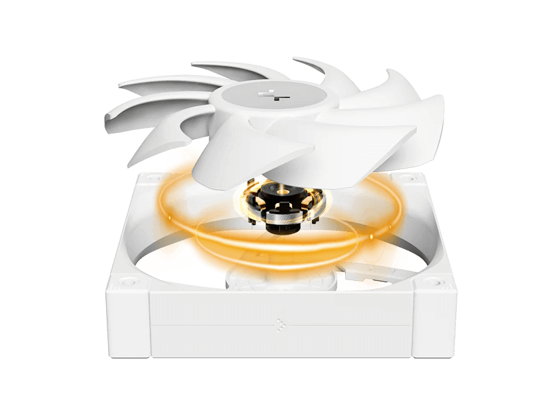 DeepCool MYSTIQUE 360 WH AIO Liquid CPU Cooler - White, 360mm Radiator, 5th Gen Pump 3400RPM AIO 2.8" 640x480 TFT LCD Screen, Anti-Leak Tech, FT12 SE PWM Fans 34 06 1 mb new
