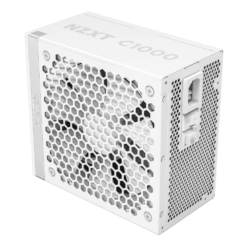 NZXT C1000 Gold ATX 3.1 WHITE (PA-0G2BW-EU) PSU - 1000W, 80 Plus Gold, 2V-2x6 Connector, Zero Fan Mode, 100% Japanese Capacitors 10 1715908500 c1000 gold psu logo cell power white