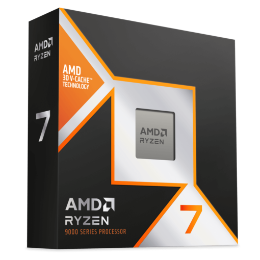 AMD Ryzen 7 9800X3D Processor - 8C16T, 4.7 GHz up to 5.2 GHz, 104MB Cache, PCIe 5.0, AMD Radeon Graphics, Zen 5 Granite Ridge AM5, 120W TDP