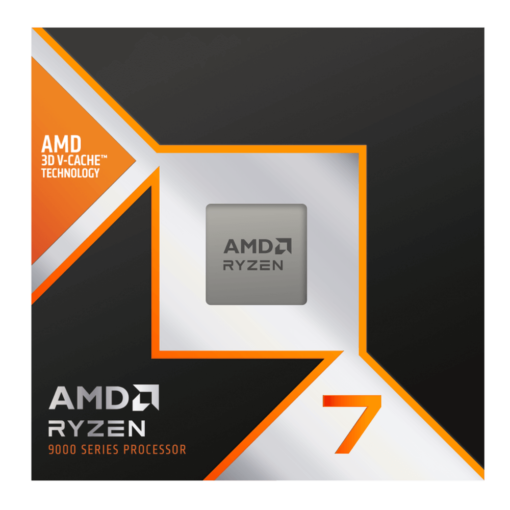 AMD Ryzen 7 9800X3D Processor - 8C16T, 4.7 GHz up to 5.2 GHz, 104MB Cache, PCIe 5.0, AMD Radeon Graphics, Zen 5 Granite Ridge AM5, 120W TDP