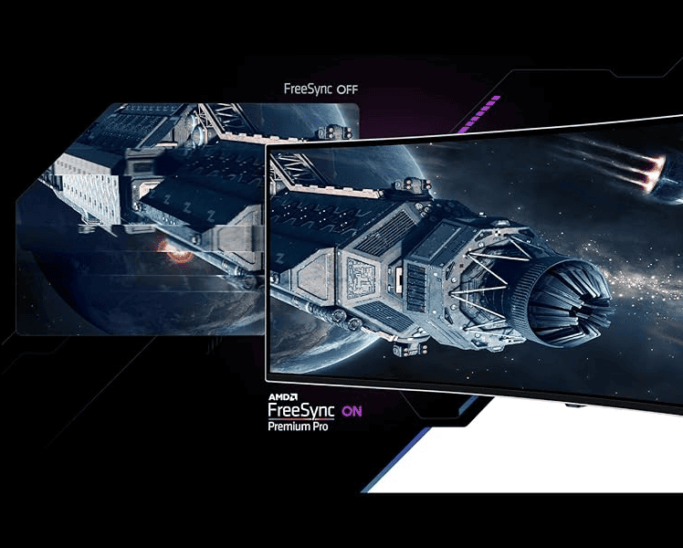 Samsung Odyssey OLED G9 G93SC LS49CG934SEXXV Curved 1800R Gaming Monitor - 49 inch 32:9 OLED DQHD (5,120 x 1,440), 240Hz, 0.03ms(GTG), 250cd/㎡, VESA DisplayHDR True Black 400, HDR10+ Gaming 61 5.5