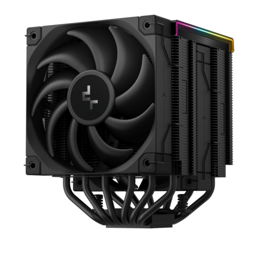 Deepcool AK620 DIGITAL PRO CPU Air Cooler - Black, 6 Heatpipes, Dual Tower, Multi-data point screen