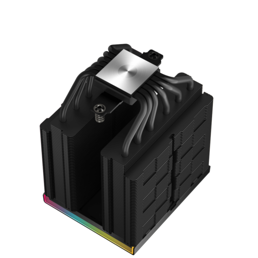 Deepcool AK620 DIGITAL PRO CPU Air Cooler - Black, 6 Heatpipes, Dual Tower, Multi-data point screen
