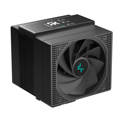 Deepcool DEEPCOOL ASSASSIN IV VC VISION CPU Air Cooler - Black, 7 Heatpipes, Dual Tower, Quad-Segmented Digital Display