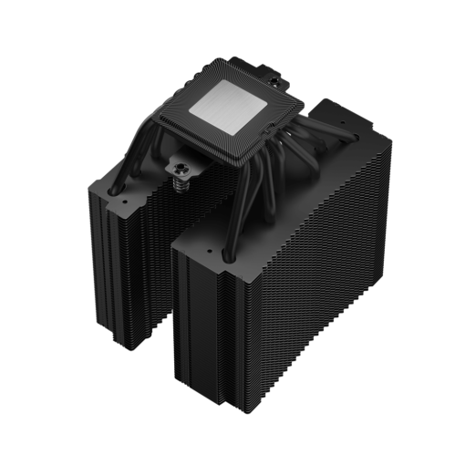 Deepcool DEEPCOOL ASSASSIN IV VC VISION CPU Air Cooler - Black, 7 Heatpipes, Dual Tower, Quad-Segmented Digital Display