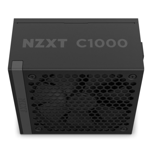 NZXT C1000 Gold ATX 3.1 BLACK (PA-0G2BB-EU) PSU - 1000W, 80 Plus Gold, 2V-2x6 Connector, Zero Fan Mode, 100% Japanese Capacitors