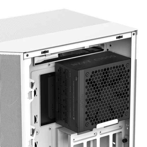 NZXT C1000 Gold ATX 3.1 BLACK (PA-0G2BB-EU) PSU - 1000W, 80 Plus Gold, 2V-2x6 Connector, Zero Fan Mode, 100% Japanese Capacitors