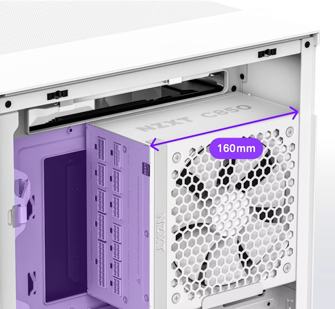 NZXT C1000 Gold ATX 3.1 WHITE (PA-0G2BW-EU) PSU - 1000W, 80 Plus Gold, 2V-2x6 Connector, Zero Fan Mode, 100% Japanese Capacitors 30 C850 Gold ATX 3.1 page 8