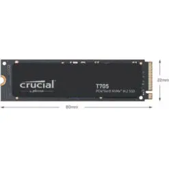 Crucial T705 1TB (CT1000T705SSD3) - M.2 PCIe Gen5 x4 NVMe SSD 11 CT1000T705SSD3 product 2