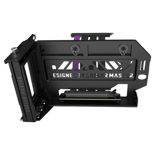 Cooler Master Universal Vertical Graphics Card Holder Kit V3 - Black, Premium Riser Cable PCI-E 4.0 x16-165mm