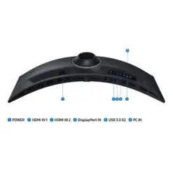Samsung Odyssey G9 G95C LS49CG954EEXXV Curved 1000R Gaming Monitor - 49 inch 32:9 DQHD (5120 x 1440), VA, 240Hz, 1ms (GtG), HDCP Version (DP) 2.2 + HDMI 2.1 + Dispalyport 1.4 + HDCP Version (HDMI) 2.2 12 G9 G95C LS49CG954EEXXV product 3