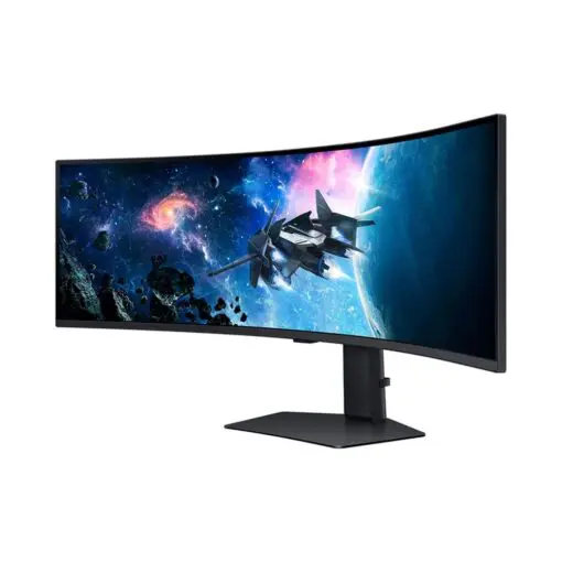 Samsung Odyssey G9 G95C LS49CG954EEXXV Curved 1000R Gaming Monitor - 49 inch 32:9 DQHD (5120 x 1440), VA, 240Hz, 1ms (GtG), HDCP Version (DP) 2.2 + HDMI 2.1 + Dispalyport 1.4 + HDCP Version (HDMI) 2.2