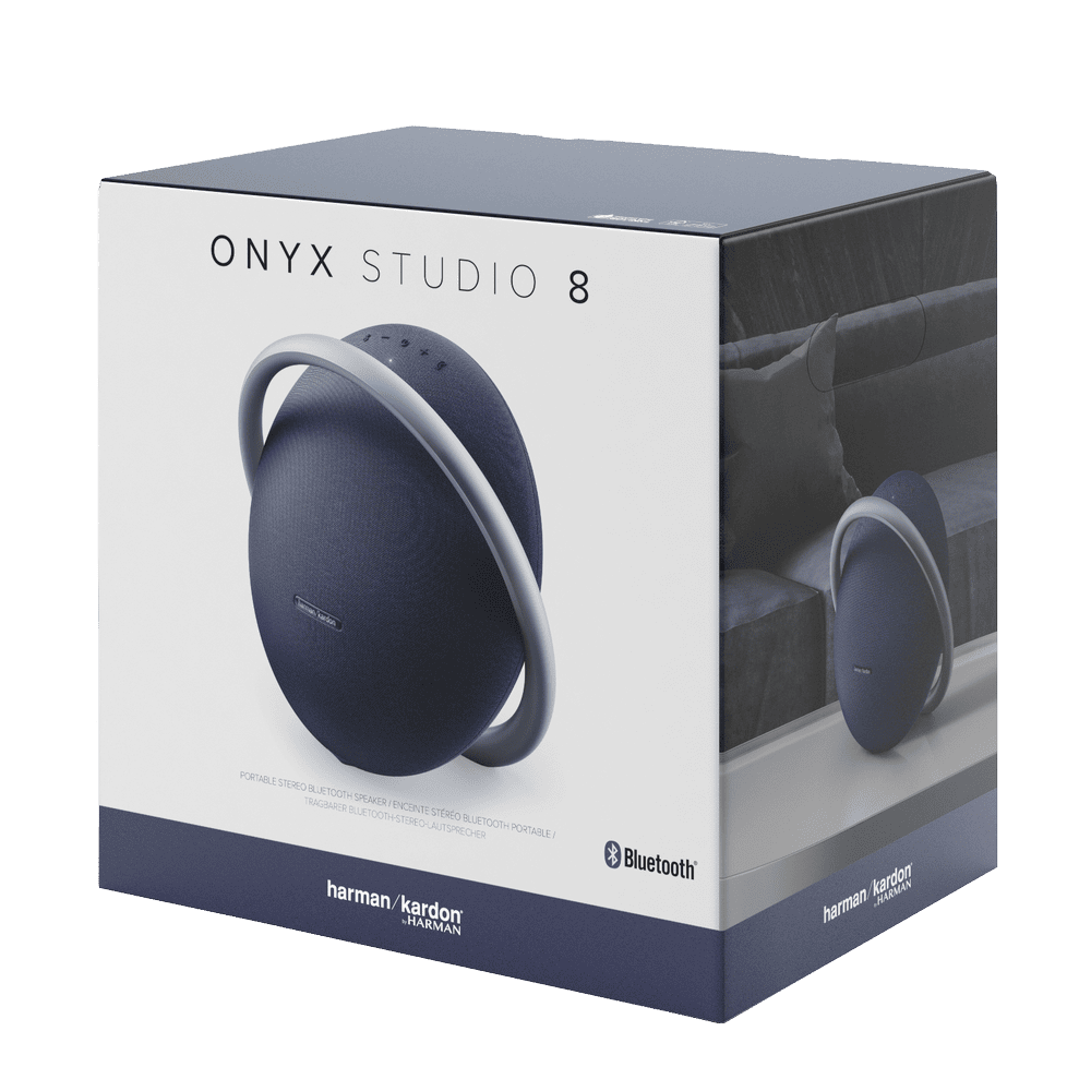 Harman Kardon Onyx Studio 8 - Blue, Portable Bluetooth 5.2 Speaker 28 Harman Kardon Onyx Studio 8 Blue picture 7