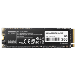 KLEVV CRAS C715 256GB SSD - M.2 2280 NVMe PCIe Gen3x4, Read 3000 MB/s, Write 2000 MB/s