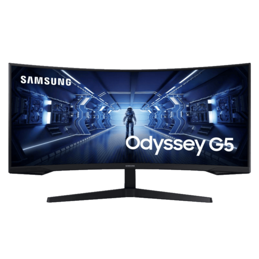 Samsung Odyssey G5 G55T LC34G55TWWEXXV Curved 1000R Gaming Monitor - 34 inch 21:9 WQHD (3440 x 1440), VA, 160Hz, 1ms(MPRT), HDMI 1.4 + Displayport 1.4