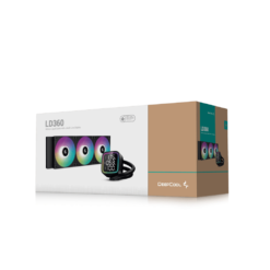 DeepCool LD360 ARGB AIO Liquid CPU Cooler - Black, 360mm Radiator, FD12 ARGB fans, 5th generation pump, AM5-LGA1700 compatible 11 LD360 product 6