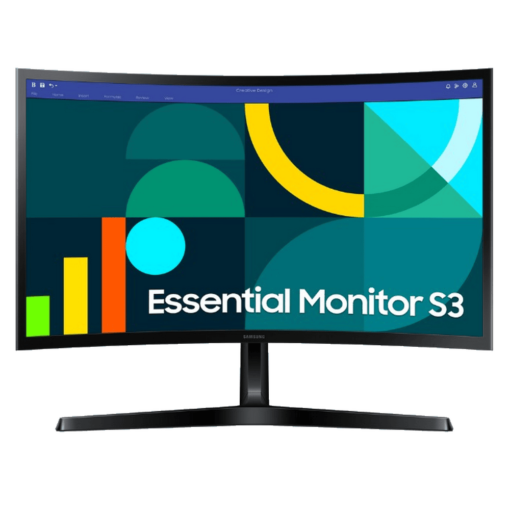 Samsung S3 S36GD LS24D366GAEXXV Monitor - 24 inch FHD 1800R Curved, VA, 100Hz, 4ms, HDMI + Dsub