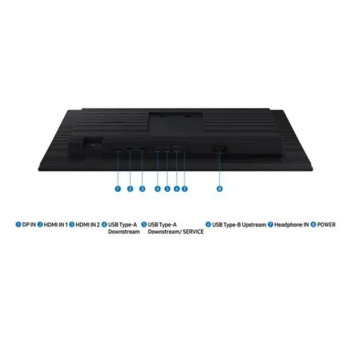 Samsung LS27D400GAEXXV Monitor - 27 inch FHD, IPS, 100Hz, 5ms, HDMI + DP 1.2