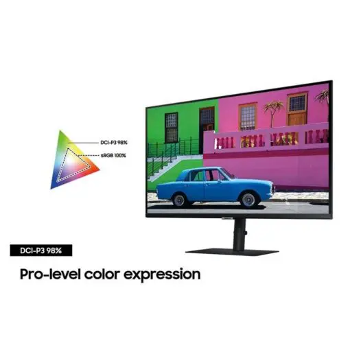 Samsung ViewFinity S8 S80PB LS32B800PXEXXV Monitor - 32 inch 4K UHD (3840x2160), IPS, 60Hz, 5ms, HDMI 2.0, HDCP 2.2 (HDMI), DP 1.4