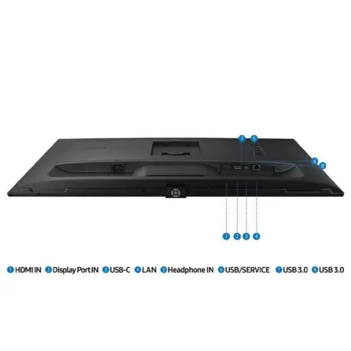Samsung ViewFinity S8 S80PB LS32B800PXEXXV Monitor - 32 inch 4K UHD (3840x2160), IPS, 60Hz, 5ms, HDMI 2.0, HDCP 2.2 (HDMI), DP 1.4