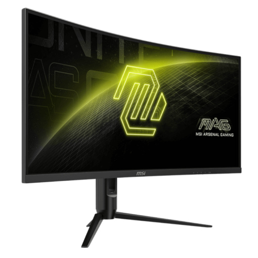 MSI MAG 342CQR E2 Curved 1500R Gaming Monitor - 34″ 32:9 VA, UWQHD (3440 x 1440), 180Hz 1ms (MPRT)