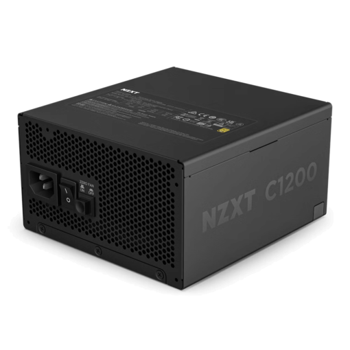 NZXT C1200 Gold ATX 3.1 BLACK (PA-2G2BB-EU) PSU - 1200W, 80 Plus Gold, 2V-2x6 Connector, Zero Fan Mode, 100% Japanese Capacitors