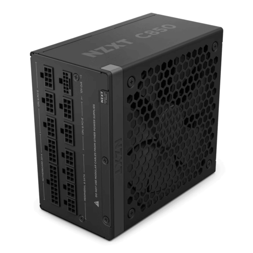 NZXT C850 Gold ATX 3.1 BLACK (PA-8G2BB-EU) PSU - 850W, 80 Plus Gold, 2V-2x6 Connector, Zero Fan Mode, 100% Japanese Capacitors