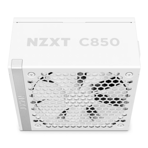 NZXT C850 Gold ATX 3.1 WHITE (PA-8G2BW-EU) PSU - 850W, 80 Plus Gold, 2V-2x6 Connector, Zero Fan Mode, 100% Japanese Capacitors