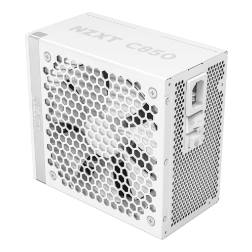 NZXT C850 Gold ATX 3.1 WHITE (PA-8G2BW-EU) PSU - 850W, 80 Plus Gold, 2V-2x6 Connector, Zero Fan Mode, 100% Japanese Capacitors
