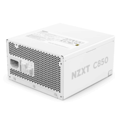NZXT C850 Gold ATX 3.1 WHITE (PA-8G2BW-EU) PSU - 850W, 80 Plus Gold, 2V-2x6 Connector, Zero Fan Mode, 100% Japanese Capacitors