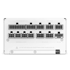 NZXT C850 Gold ATX 3.1 WHITE (PA-8G2BW-EU) PSU - 850W, 80 Plus Gold, 2V-2x6 Connector, Zero Fan Mode, 100% Japanese Capacitors 13 NZXT C850 WHITE ATX 3.1 PA 8G2BW EU product 6