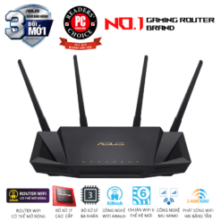 ASUS RT-AX58U V2 WiFi Router - AX3000 Dual Band, Wifi 6 802.11ax, AiMesh WiFi, MU-MIMO, OFDMA, 4 Antennas