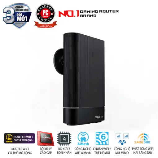 ASUS RT-AX59U WiFi Router - AX4200 (802.11ax) AiMesh, AiProtection Pro, Safe Browsing, Instant Guard, VPN