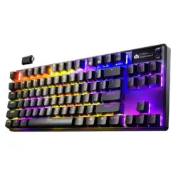 SteelSeries Apex Pro TKL Wireless Gen 3 Gaming Keyboard - 3 modes, OmniPoint 3.0 HyperMagnetic Switches, OLED Smart Display, Dynamic Per-Key RGB Illumination, Rubber Tri Level Feet, Magnetic Wrist Rest 13 SteelSeries Apex Pro TKL Wireless Gen 3 product 2 2